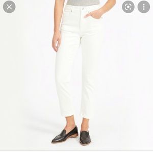Everlane high rise ankle straight leg size 26